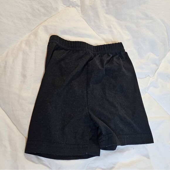 Girls’ Pants (18-24M) Bundle of 3 - Harem Style Pants, Denim Shorts, Black Short - Picture 10 of 12